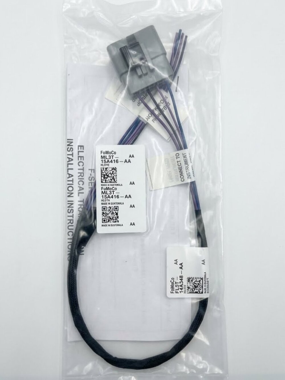 OEM Ford F-150 Aftermarket Trailer Brake Controller Wiring Harness Kit